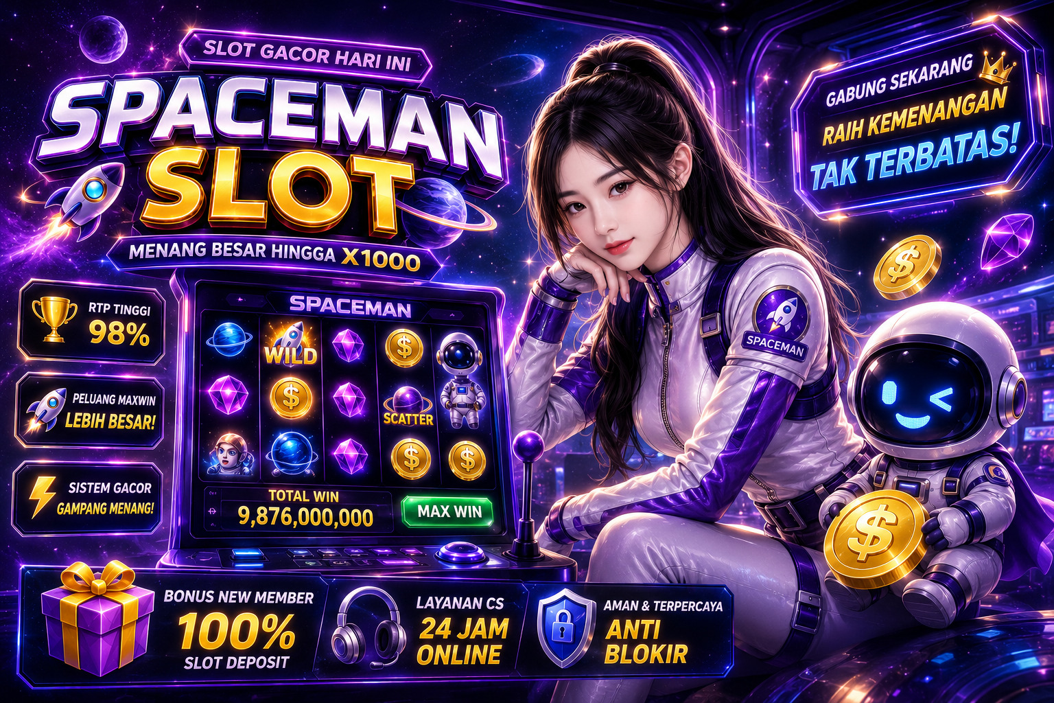 Spaceman Pragmatic Menjadi Topik Hangat di Kalangan Gamer
